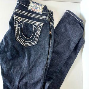 TRUE RELIGION SKINNY JEANS 25